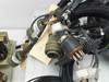 Control panel section labels showing Main Power, Roughing Pump, Diffusion Pump, Controls, LN2 Control, Trap Heater