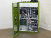 GreenVolts GV-SCP001 inverter – front door open showing full internal PCB and wiring assembly