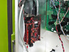 GreenVolts GV-SCP001 – internal CAN bus controller board (TS-CAN1) with DB9 and USB connectors, and GreenVolts AXIS Motor Controller PCB