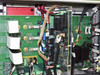 GreenVolts GV-SCP001 – interior detail showing large green power PCBs with capacitors, inductors, and gate drive modules