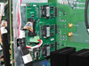 GreenVolts GV-SCP001 – Single Inverter Gate Driver board labeled GreenVolts, showing IGBT gate drive modules and NEG/POS BUS terminals