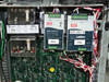 GreenVolts GV-SCP001 – close-up of Mean Well SDR-240-24 (PS1) and SDR-480-36 (PS2) DIN-rail power supplies
