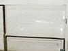 Plexiglass 3 Door Nitrogen Dry Box Desiccator (18 x 18 x 27)