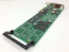 Brooktrout TR114+P2L PCI fax board – reverse angle showing underside and card edge connector
