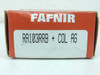 Fafnir Farm Bearings box end label showing model number RA103RRB + COL AG