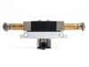 Kuhnke 84.234.01 Series 84 solenoid valve – rear end view showing aluminum mounting plate and bottom pneumatic fitting
