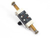 Kuhnke 84.234.01 Series 84 solenoid valve – front panel view showing KUHNKE label, red indicator dots, and brass port fittings