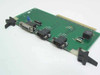 Honeywell 51304537-100 CNI I/O Board Rev B – front view showing DB25 connector, two DB9 serial connectors, and card-edge connector