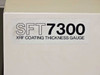 Seiko SFT7300 XRF Coating Thickness Gauge label closeup on top housing