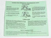 Fafnir Prelubricated Transmission Units instruction sheet showing installation steps, lubrication specifications, and safety instructions
