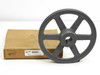 Browning AK89X1 fixed pitch V-belt sheave shown beside original brown cardboard box with label
