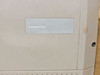 Siemens Midimaster Eco Integrated Filter label on lower enclosure panel with surface stain visible