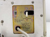 Intel III514B power entry panel showing SW1 input voltage selector set to 120VAC, CB1 main power switch in OFF position, 50/60Hz label