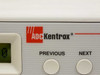 ADC Kentrox logo close-up on DataSmart Max 771 front panel with PREVIOUS and NEXT navigation buttons visible