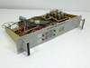 Satellite Transmission Systems C14922 HPA Switching and Monitor Assembly — front panel and open chassis showing internal relay matrix and wiring