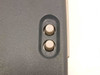 Optimum Electronics PG404 Pattern Generator – side panel close-up showing AC and LP trimmer adjustment ports