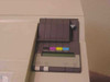 Tektronix Phaser III 4698PXI CMYK ink cartridge bay – Black, Magenta, Yellow, Cyan cartridges installed with control panel LCD