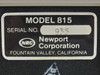 Newport Research Power meter (815)