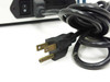 Uniforce PSIF-2 AC power cord plug close-up showing standard NEMA 5-15P connector