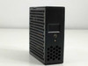 Nemic-Lambda EWS15-5 power supply right side view showing perforated ventilation panel and DIN rail mounting clip