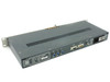 PADS Development Labs Series 10 Voice Terminal rear panel showing BNC ports LMT TX RX RT1 RT2 RT3, DROP DB-15, LINE DB-9, GND lug, and IEC AC power input