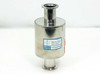 Metra Inc 1010-026 stainless steel vacuum filter – full unit showing KF40 QF flanges on both ends and product label