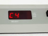 Varian VJW1455B1 front panel SELECT LED display showing C4, with LOC REM AUX mode indicators
