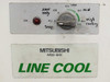 Mitsubishi MD-60 Line Cool front control panel with rotary selector switch showing Fan Only, Stop, Low, Mid, High Cooling modes