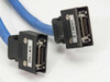 Sailor OE-2413 wiring harness — blue cable with two labeled connectors: SWING and HORIZ
