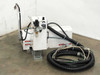 Sailor OE-2406 robotic disc-handling arm — front panel view with SMC pneumatic gripper assembly