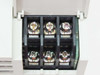 Mitsubishi MR-J2-40B-A10 — closeup of L1/L2/L3 and U/V/W screw terminal block