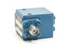 RYT Industries 201517 RF microwave isolator – side view showing single SMA female port and four adjustment screws on face
