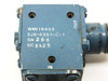 WMI WMI16453 RF isolator – close-up of label showing WMI16453, 2JX-8351-C-1, SN 266, DC 8425, IN and OUT port designations