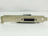 ATI Rage 128 Ultra 16MB AGP card bracket edge view showing DVI output connector detail