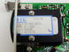 GasTech 24-0142 Input Module — close-up of EIL Instruments meter label showing model YE/286113FAFA, range 0-1 mADC, calibration date 02-15-95, part 22-3178