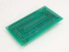 FSI 290156-400 Interface Board — bare PCB bottom/solder side showing trace routing and mounting holes