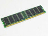 Micron 1GB DDR PC3200 184-pin DIMM — reverse side showing memory chips and gold edge connector