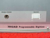 Tektronix 7912AD Programmable Digitizer — close-up of front panel label showing Probe Power connector and ON/OFF switch