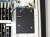 Tektronix 7912AD — interior close-up of Video DC Level / Loop Gain module, Tektronix part number 337-2485-00 visible on black panel