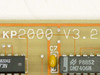 Close-up of Morse KP2000 PCB silkscreen showing KP2000 V3.2 revision marking and DM7406N IC