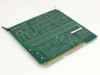 EIS 15510 T1 Interface Card Rev B — PCB solder side showing gold-finger ISA edge connector and trace routing