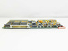 Netstal DSC3 110.240.9864 Komplett board – opposite side profile view with red warning tag and small red label sticker visible on edge