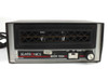 Semtronics BSCN 128A ionizer — straight-on front view showing louvered grille, Off/On/Warm/Fan switch, and speed control knob