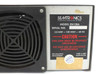 Semtronics EN128A ionizer — bottom rating plate showing model EN128A, 2.8A 120V 60Hz, ion balance adjustment, and 5A slow-blow fuse note