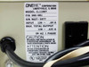 ONEAC CL11007 rating label close-up showing Model CL11007, P/N 006-081, Input 120V 0.69A, Max Total Output 120V 0.625A, 60Hz 1 Phase, UL Listed Power Supply