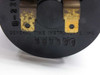 General Time Instruments 899300 Quartz Hour Meter — close-up of rear label showing General Time Instruments Inc., Davidson NC manufacturer markings and partial model identification