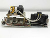 Varian Klystron 10KV RF Power Supply HV DC Rectifier Control Board – full top view showing transformers, relay, capacitor, and wiring with DANGER HIGH VOLTAGE label