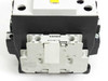 Siemens 3TF4422-0A contactor — top view showing auxiliary contact block 3TY7 561-1B with NO and NC terminals labeled