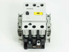 Siemens 3TF4422-0A air break motor starter contactor — front view showing 3TF44 housing, Siemens logo, and yellow asset tag K002