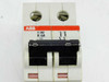 ABB S282 K6A circuit breaker – front closeup of label showing S282, K6A, -400 voltage designation and pole schematic